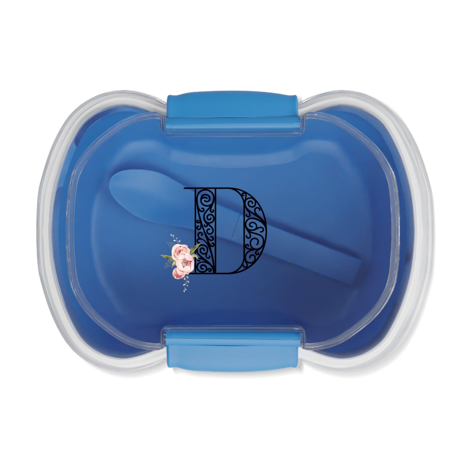 Floral Letters: Letter D - Peony - Two-tier Bento Box - Whippie's