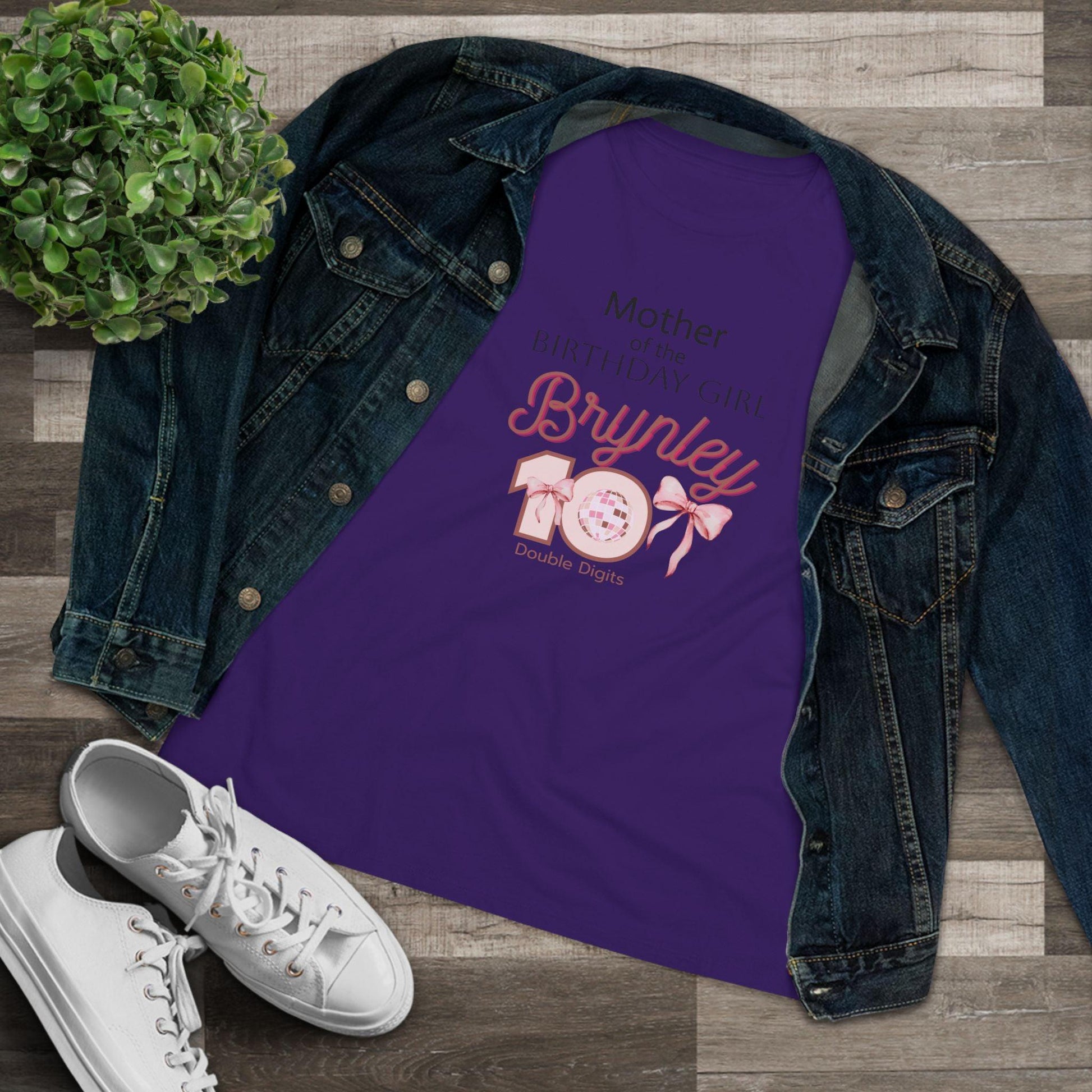 Family of the Birthday Girl Women's Tee - Personalizable - Whippie's