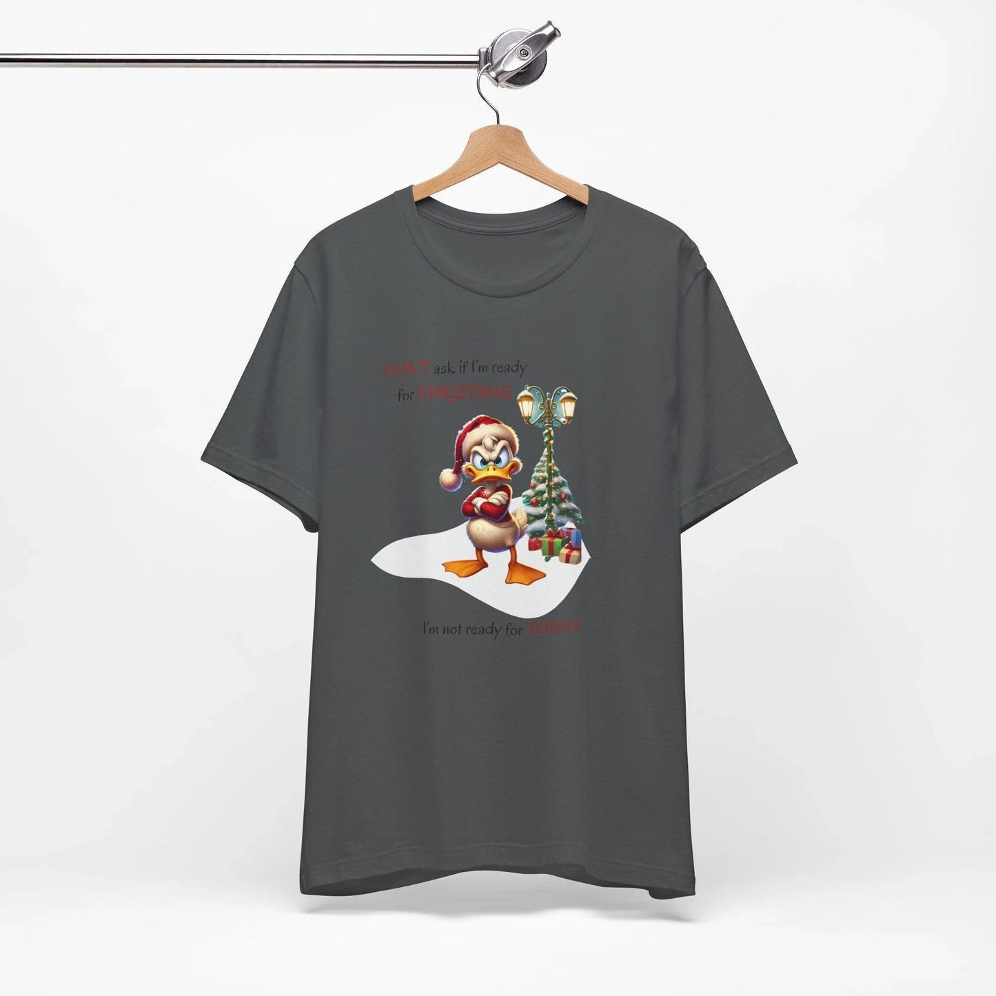 😡 Ready for Christmas? 🎄 Unisex Tee 😂 Bah Humbug! - Whippie's