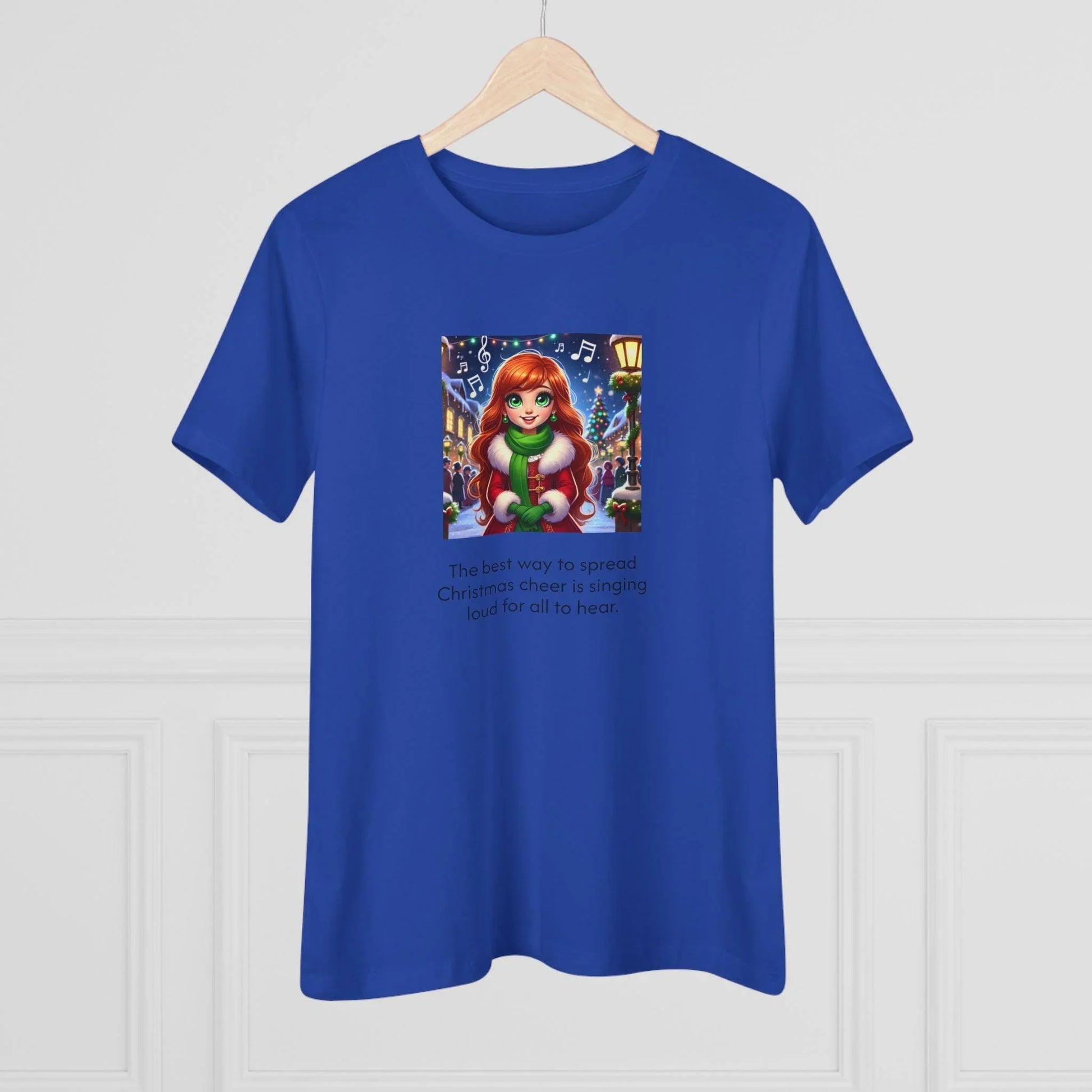 Caroler - Christmas Cheer - RH Girl - Women's Tee - Whippie's