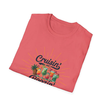 Cruisin' and Boozin Unisex Tee 🛳️🍹 - Whippie's