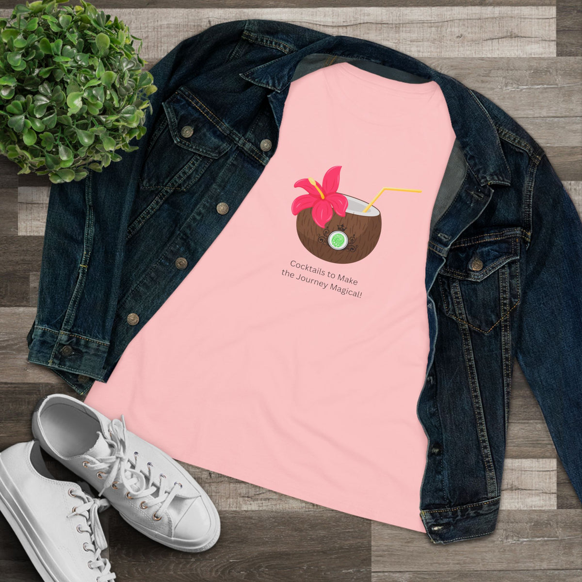 Wayfinder Cocktail Shirt - Cocktails Make the Journey Magical
