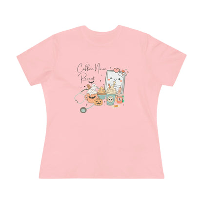 Coffee, Nurse, Repeat: Halloween Edition - Tired Nurse Tee