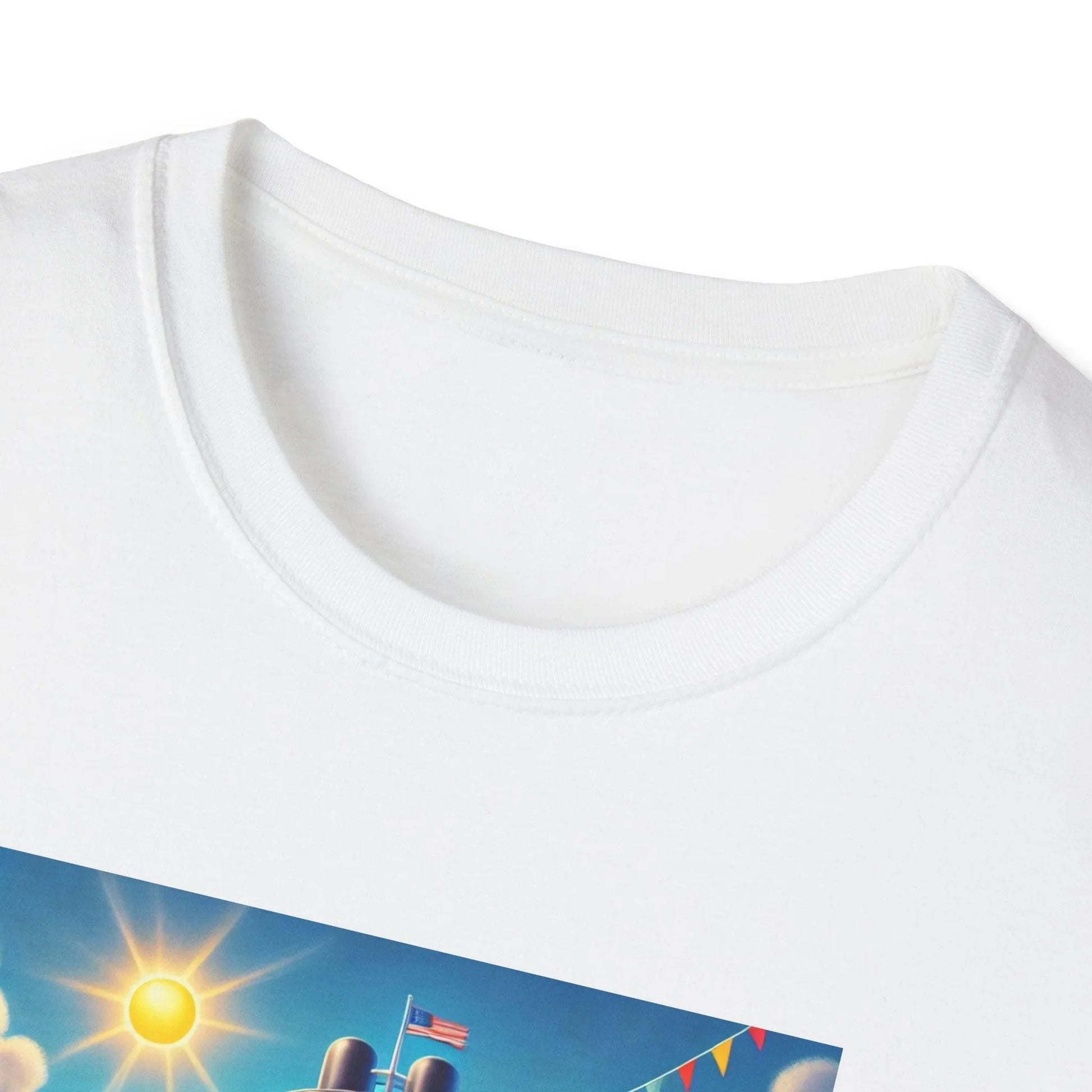 Duck on the Loose! Hilarious Cruise Ship Hide-and-Seek 🛳️ Unisex T-Shirt 🐤 - Whippie's