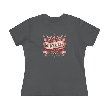 Nutcracker Crest - A Classic Christmas 🎄 - Women's Softstyle Tee - Whippie's