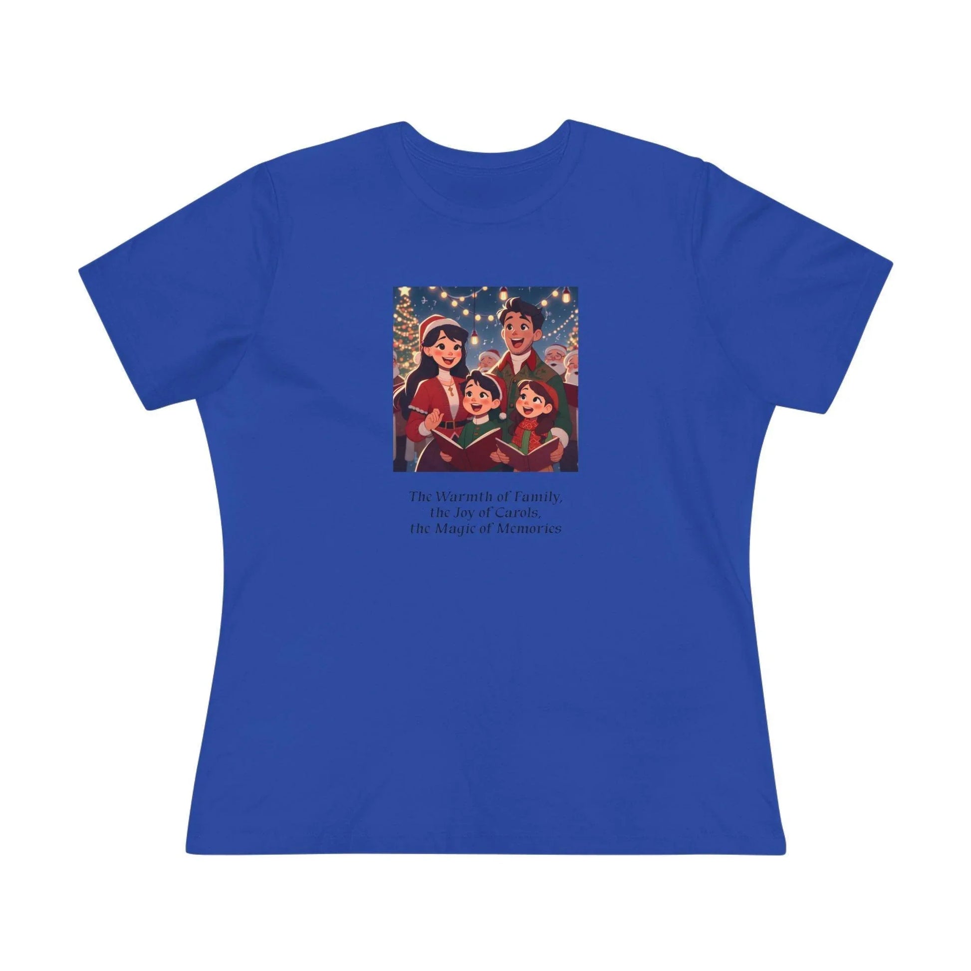 The Warmth of Family, the Joy of Carols, the Magic of Memories - Women's Tee - Whippie's