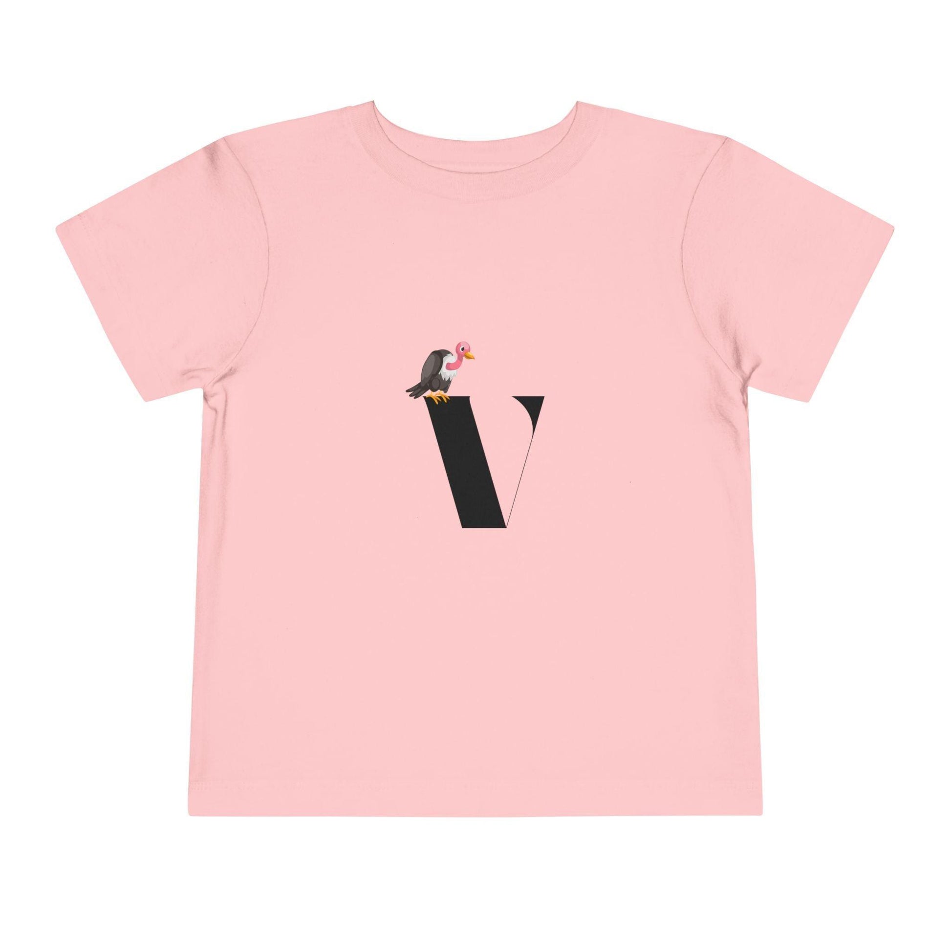 Alphabet Adventures: Letter V - Vulture Toddler T-shirt - Whippie's