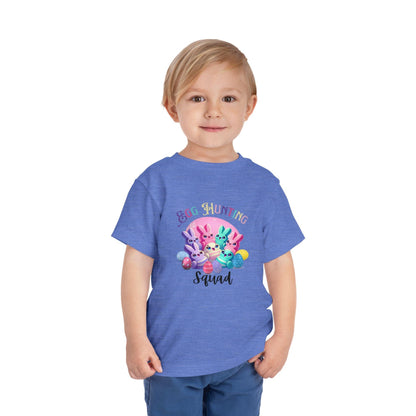 Egg Hunting Squad Toddler Tee - 🐣🐰 Hop into Easter Fun! 🐰🐣 - Whippie's