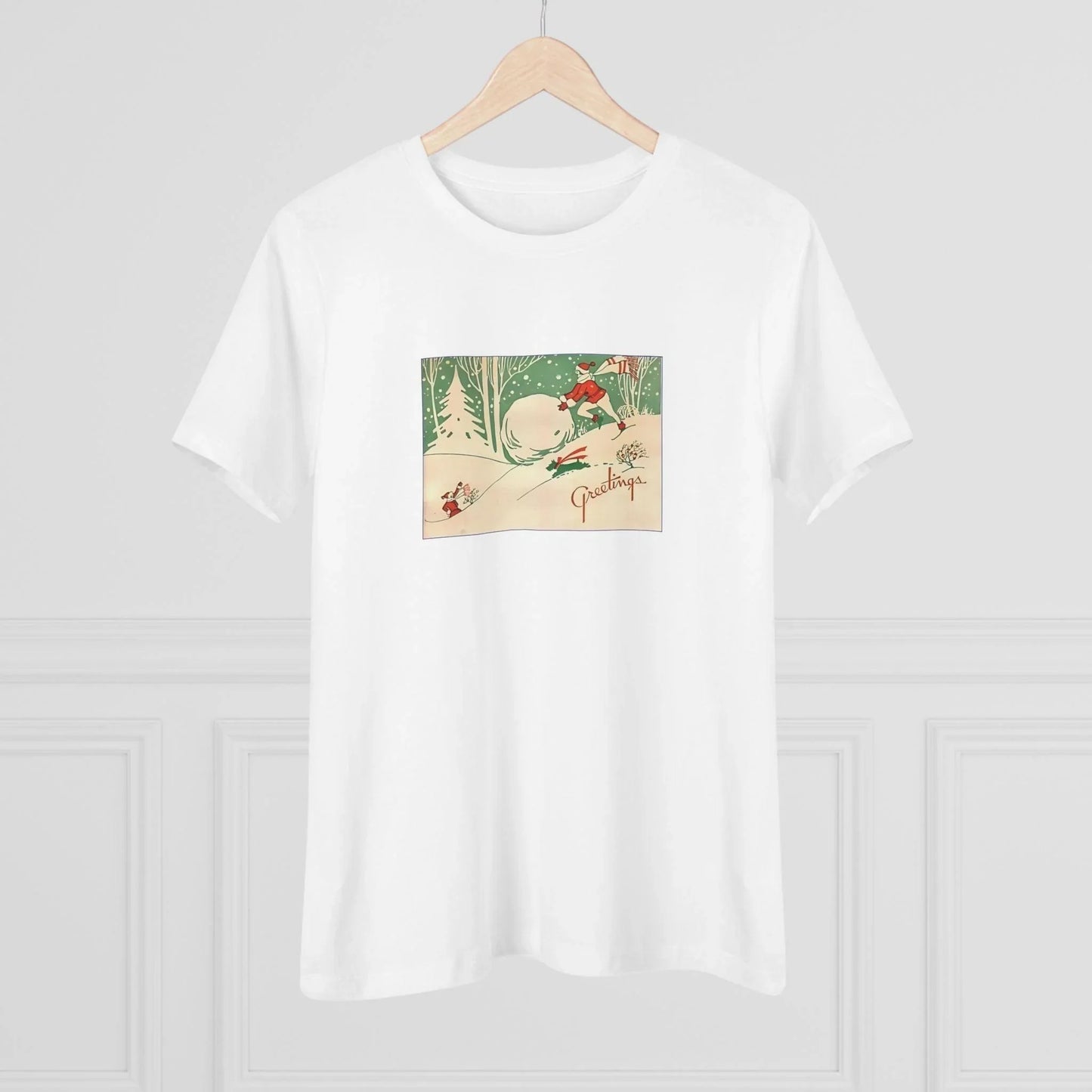 Greetings - Snow Fun - Women's Tee - Whippie's