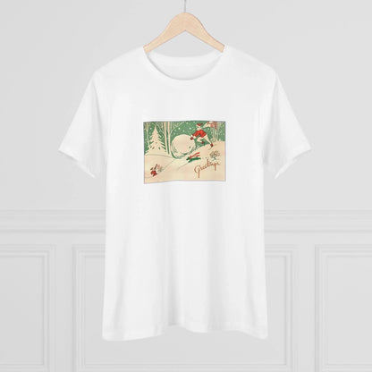 Greetings - Snow Fun - Women's Tee - Whippie's