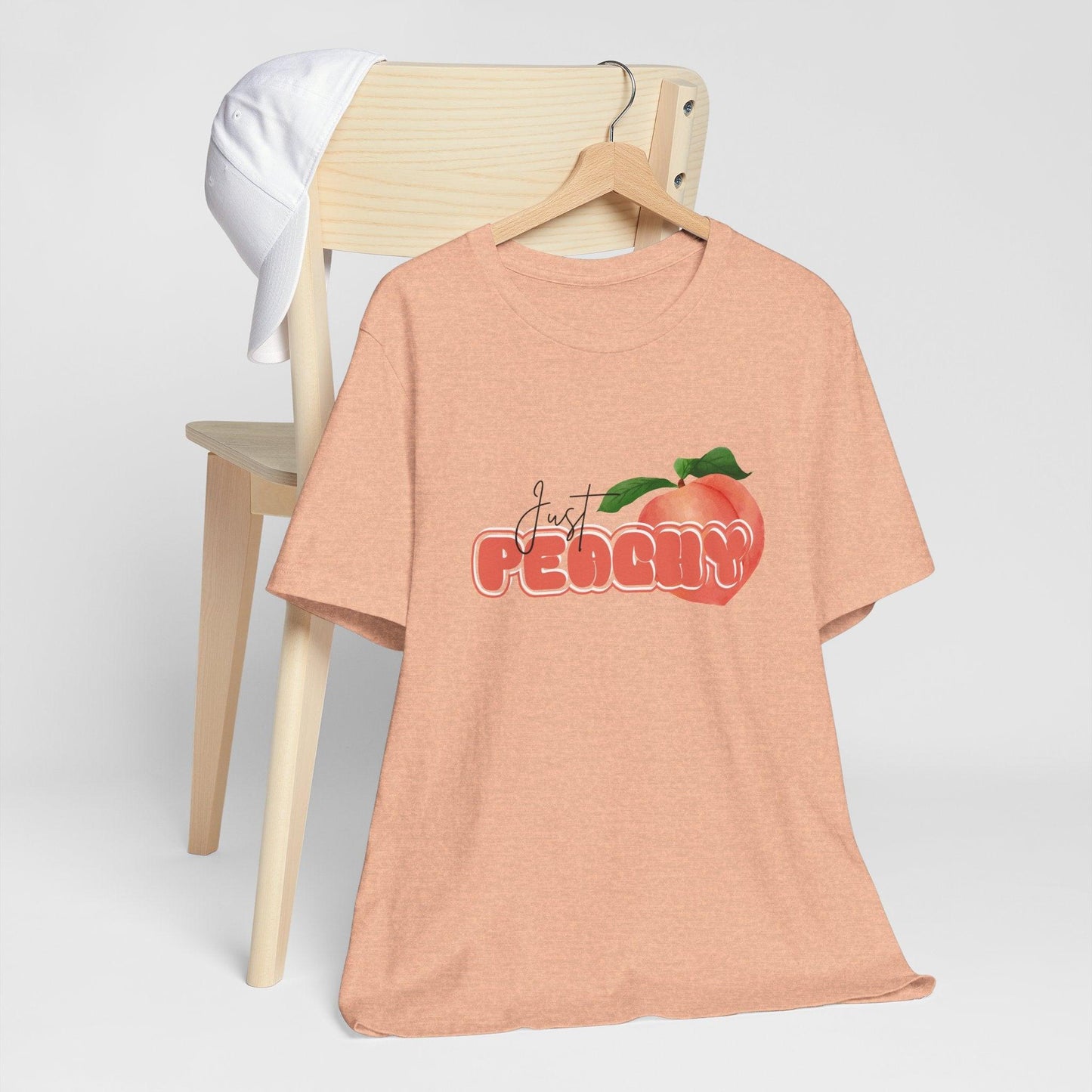 Just Peachy Unisex Jersey Tee - 🍑 Embrace the Sweetness of Life! 🍑 - Whippie's