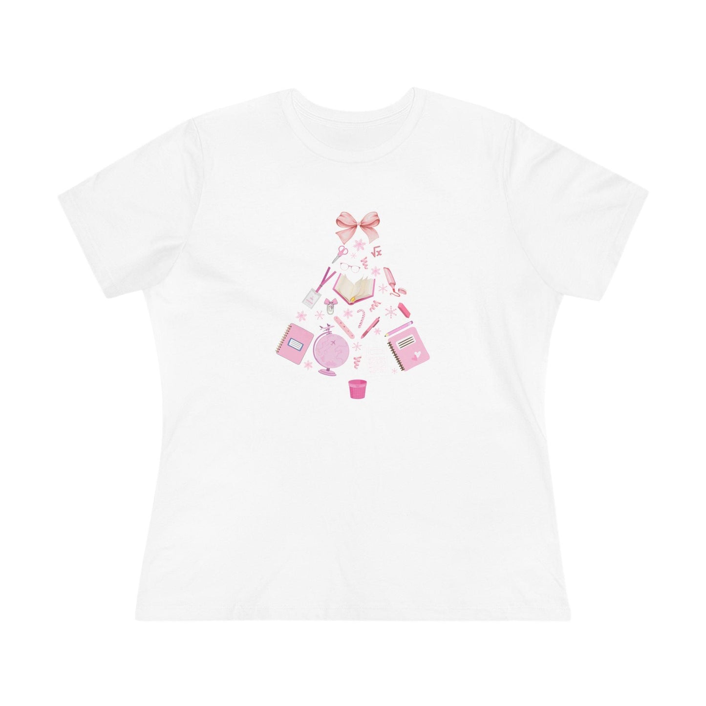 Santa's Favorite Teacher - A Sparkling Christmas in the Classroom! 🎄✨ Women's Softstyle T-shirt - Whippie's