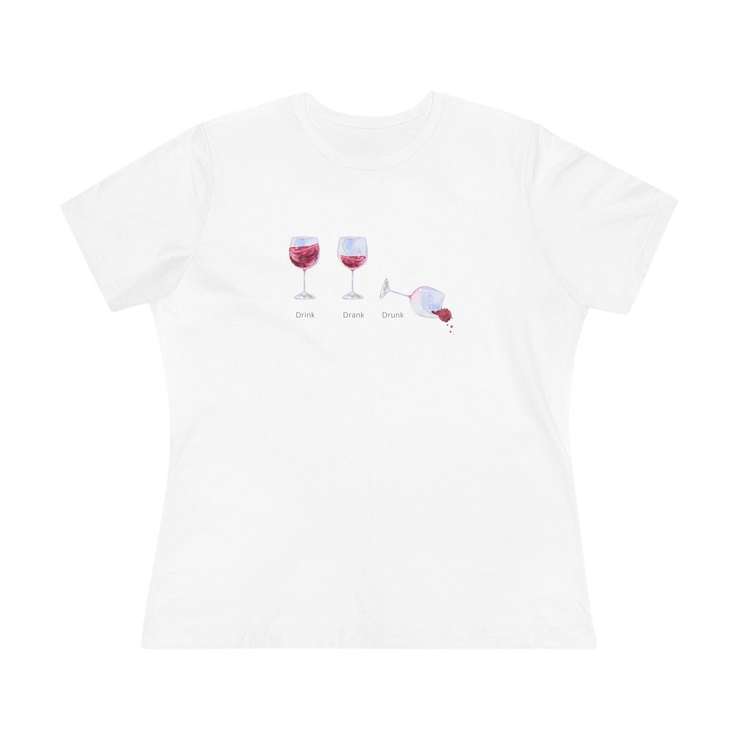 Drink, Drank, Drunk Tee - Sip, Savor, Repeat 🍷🍷🍷 - Women's Softstyle Tee - Whippie's