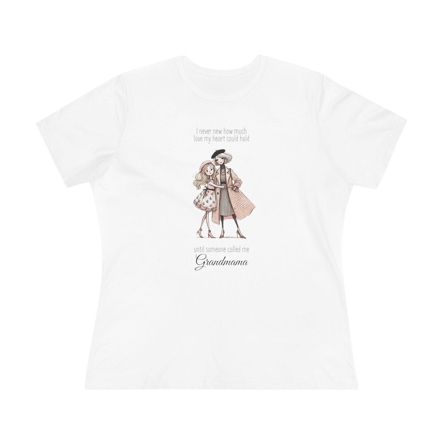 I Never Knew How Much Love My Heart Could Hold Until Someone Called Me Grandma Women's Tee - Personalizable - Whippie's