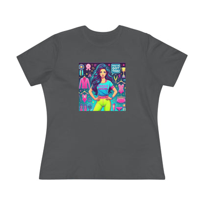 Dance Mom Magic (Black Hair) - A Colorful Celebration 🌈 - Women's Softstyle Tee - Whippie's
