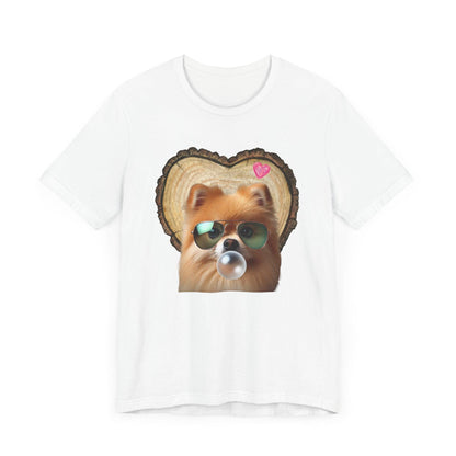 Pom Love Unisex Jersey Tee - 🐶💖 Spread the Pom Love! 💖🐶 - Whippie's