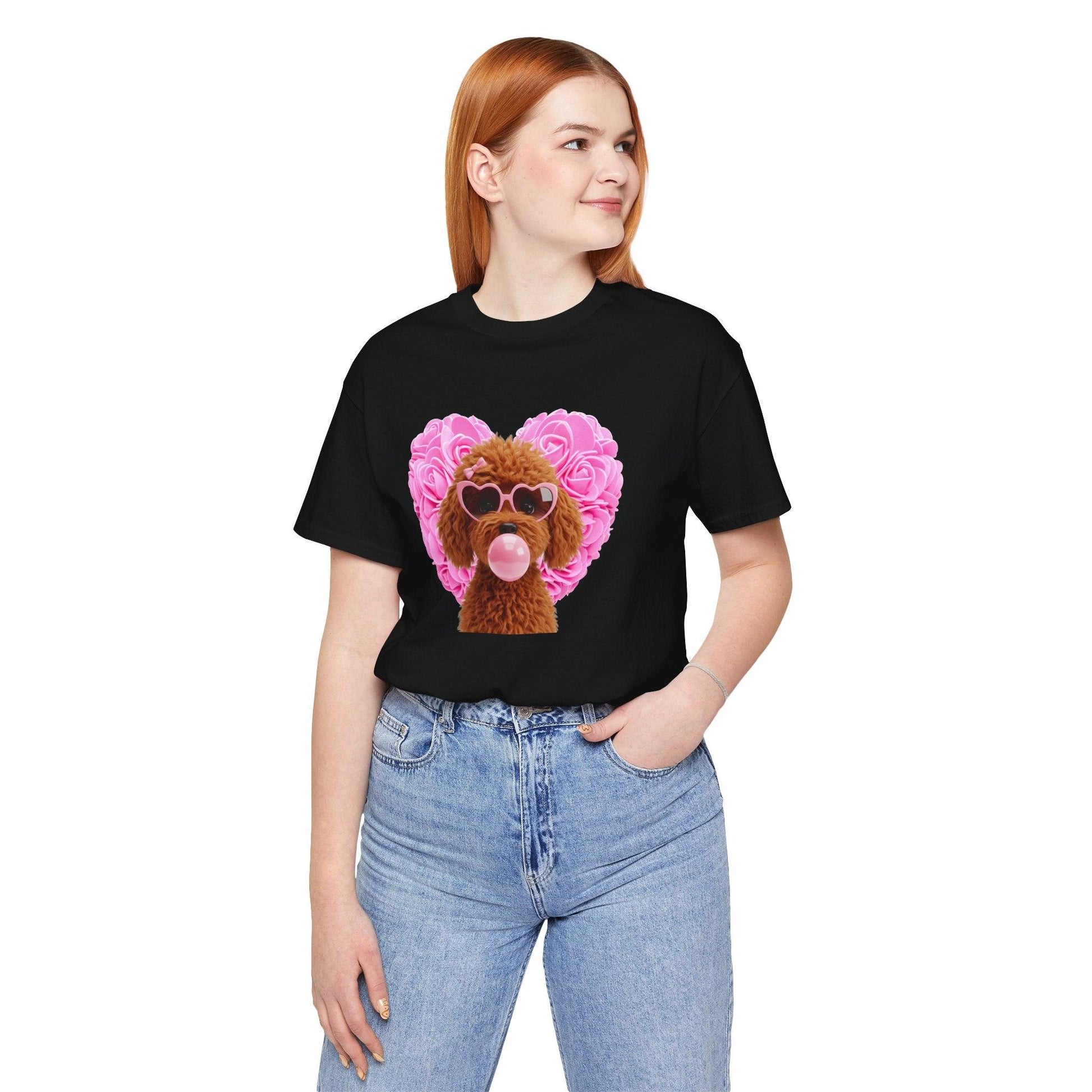 Doodle Love Unisex Jersey Tee - 💖 Cuteness Overload! 💖 - Whippie's