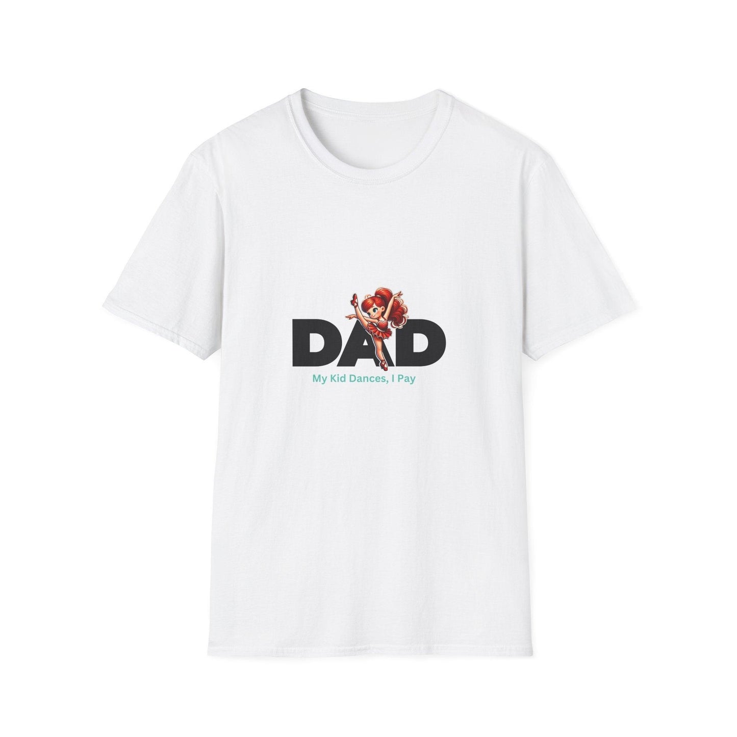 Dance Dad: Red Hair Dancer T-Shirt - Whippie's