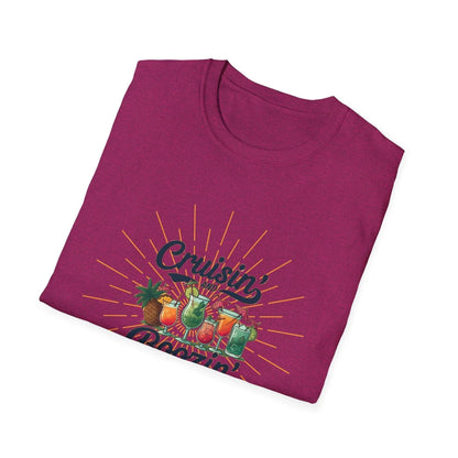 Cruisin' and Boozin Unisex Tee 🛳️🍹 - Whippie's