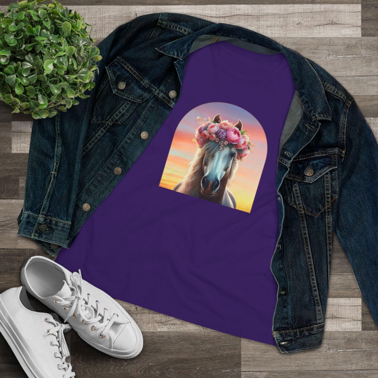 Horse Dreams Women's Tee - Embrace Your Inner Equestrian! 🐴✨ - Whippie's