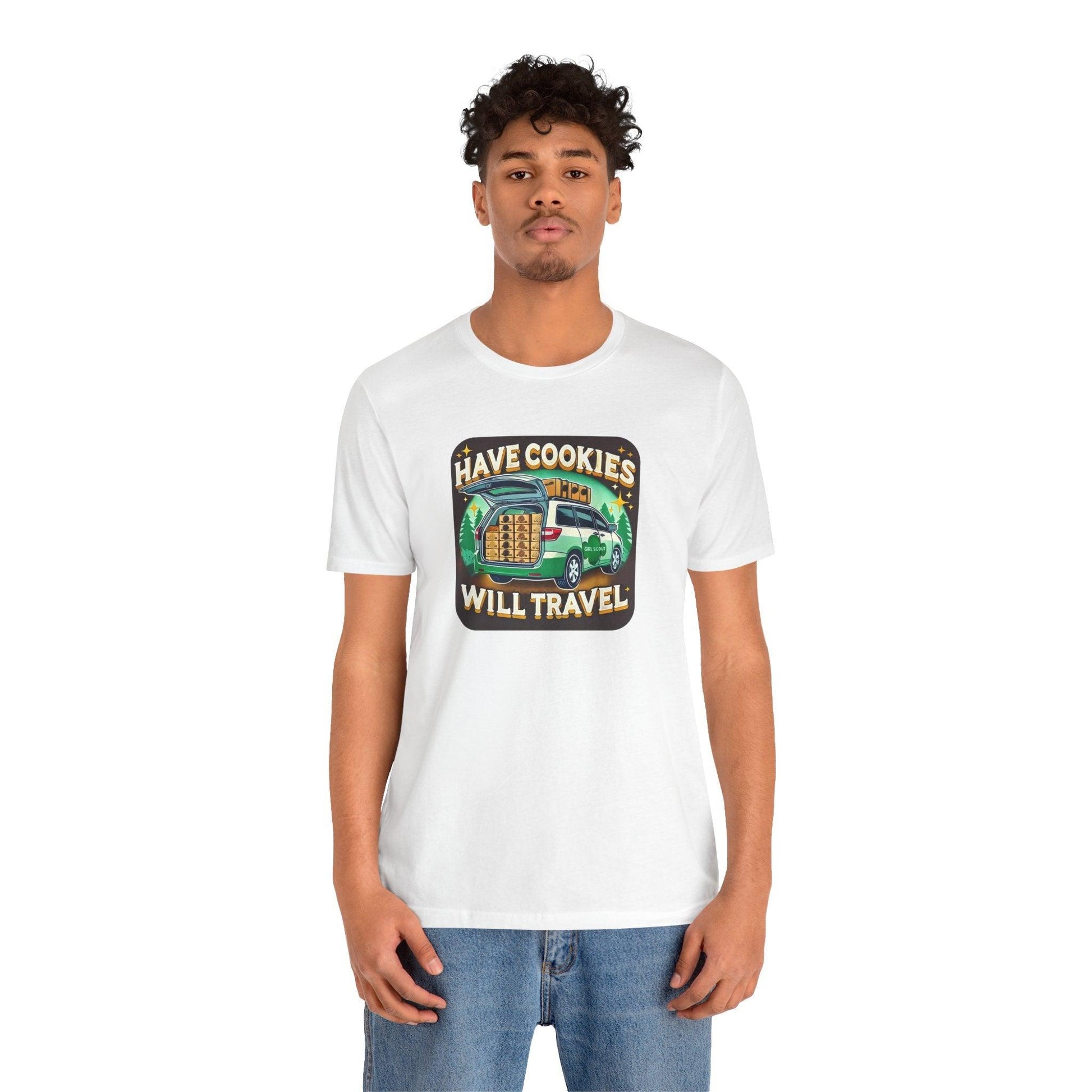 Have Cookies, Will Travel - Unisex Tee - Embrace the Girl Scout Cookie Hustle! - Whippie's
