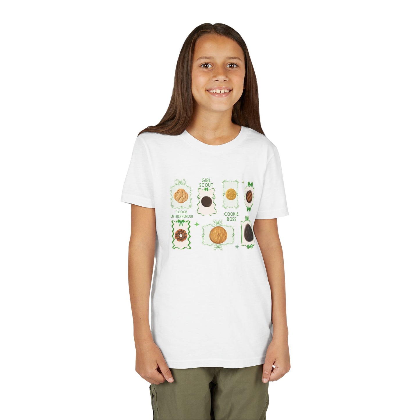 Girl Scout Cookie Tee | LBB Cookie Art Youth Tee