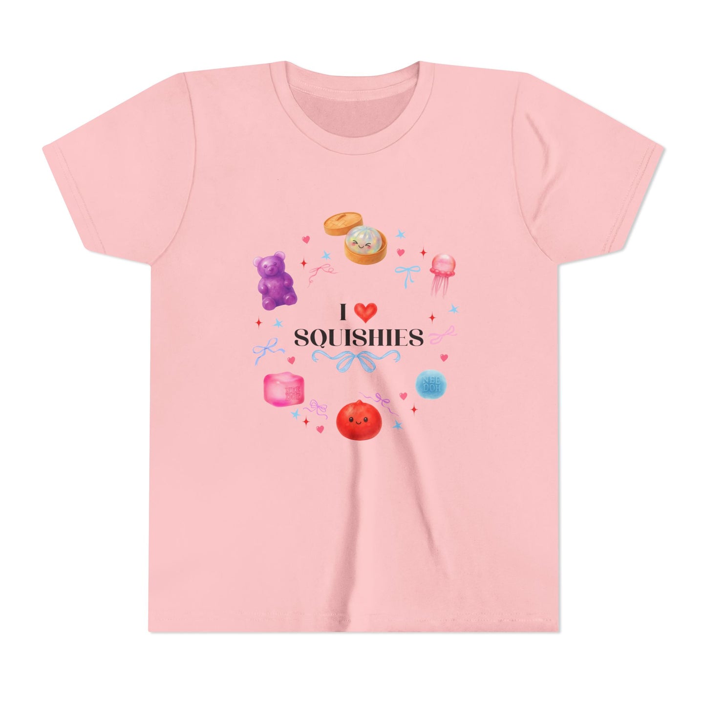 Squishies Shirt for Girls | I Love Squishies Youth Tee