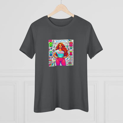 Dance Mom: You've Got This - Red Hair Mom - Curvy - Women's Softstyle Tee - Whippie's