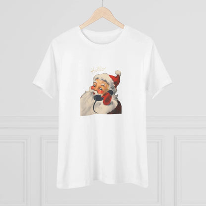 Santa's Calling to say Hello - Women's Tee - Whippie's