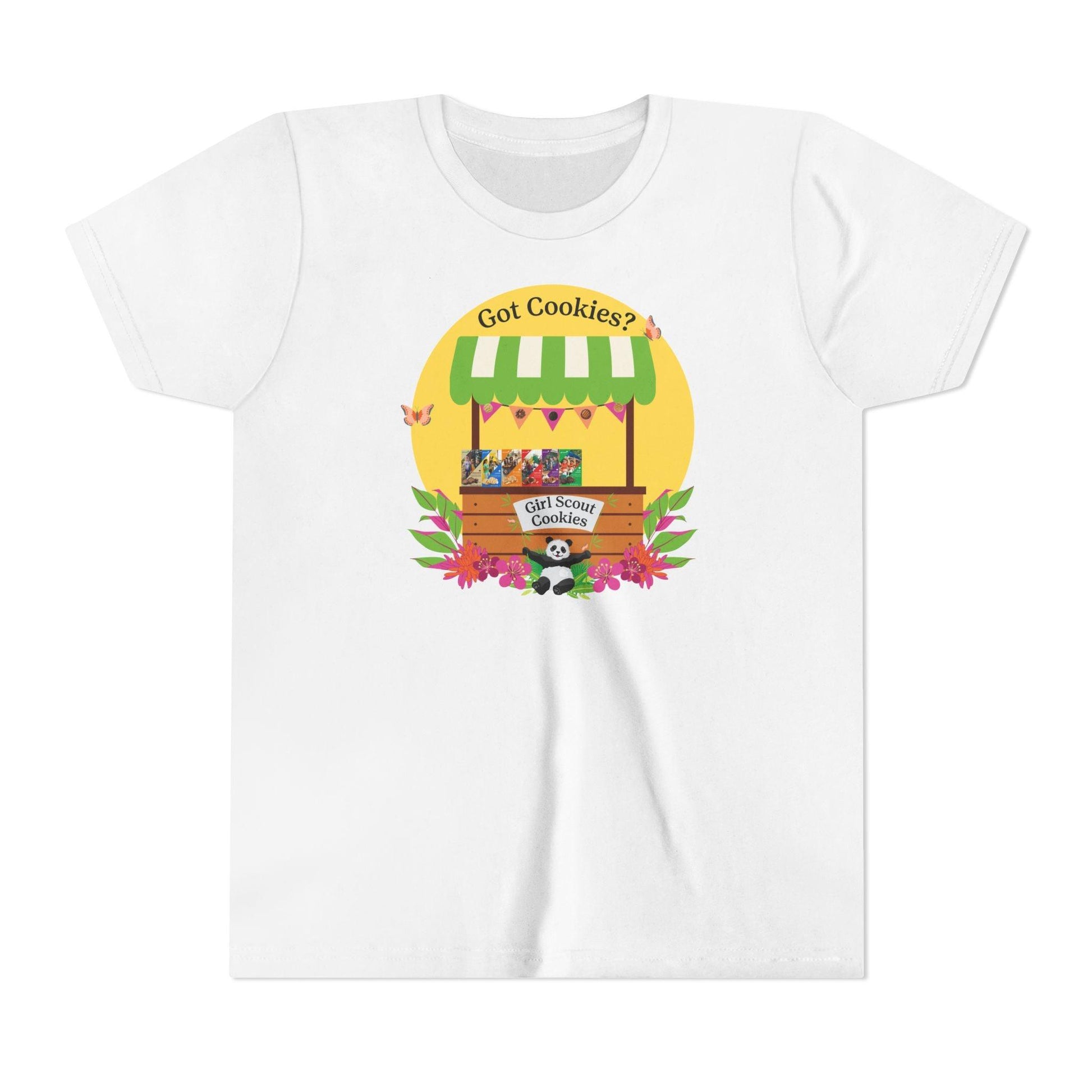 Got Cookies? Youth Tee - Support Your Local Girl Scout! 🍪🐼 - Whippie's