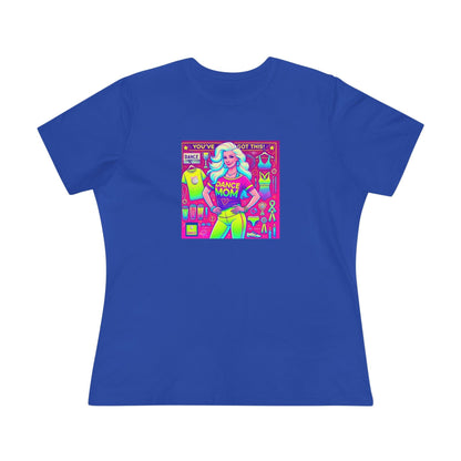 Dance Mom Magic (White Hair) - A Colorful Celebration 🌈 - Women's Softstyle Tee - Whippie's