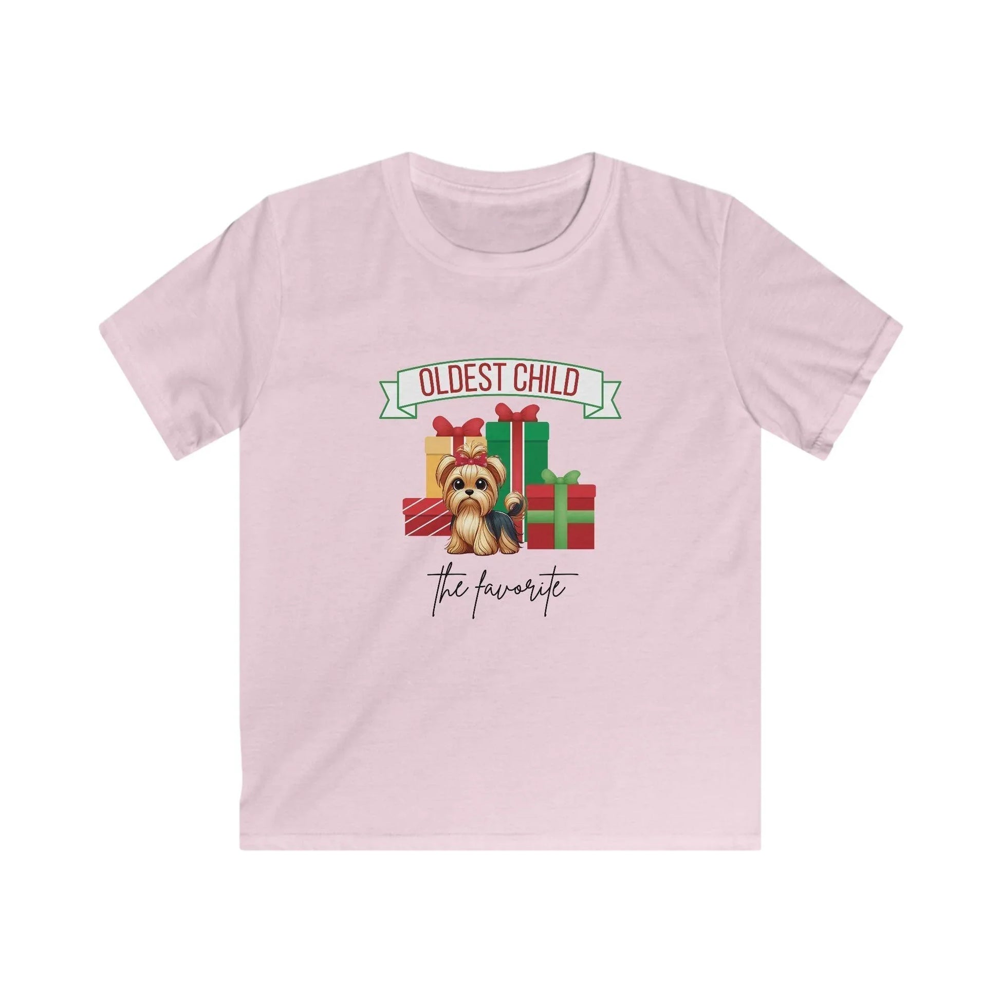 The Oldest Child, The Favorite 🎁🐶 Yorkie - Kids' Tee! 🎁👑 - Whippie's