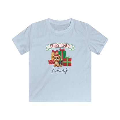 The Oldest Child, The Favorite 🎁🐶 Yorkie - Kids' Tee! 🎁👑 - Whippie's