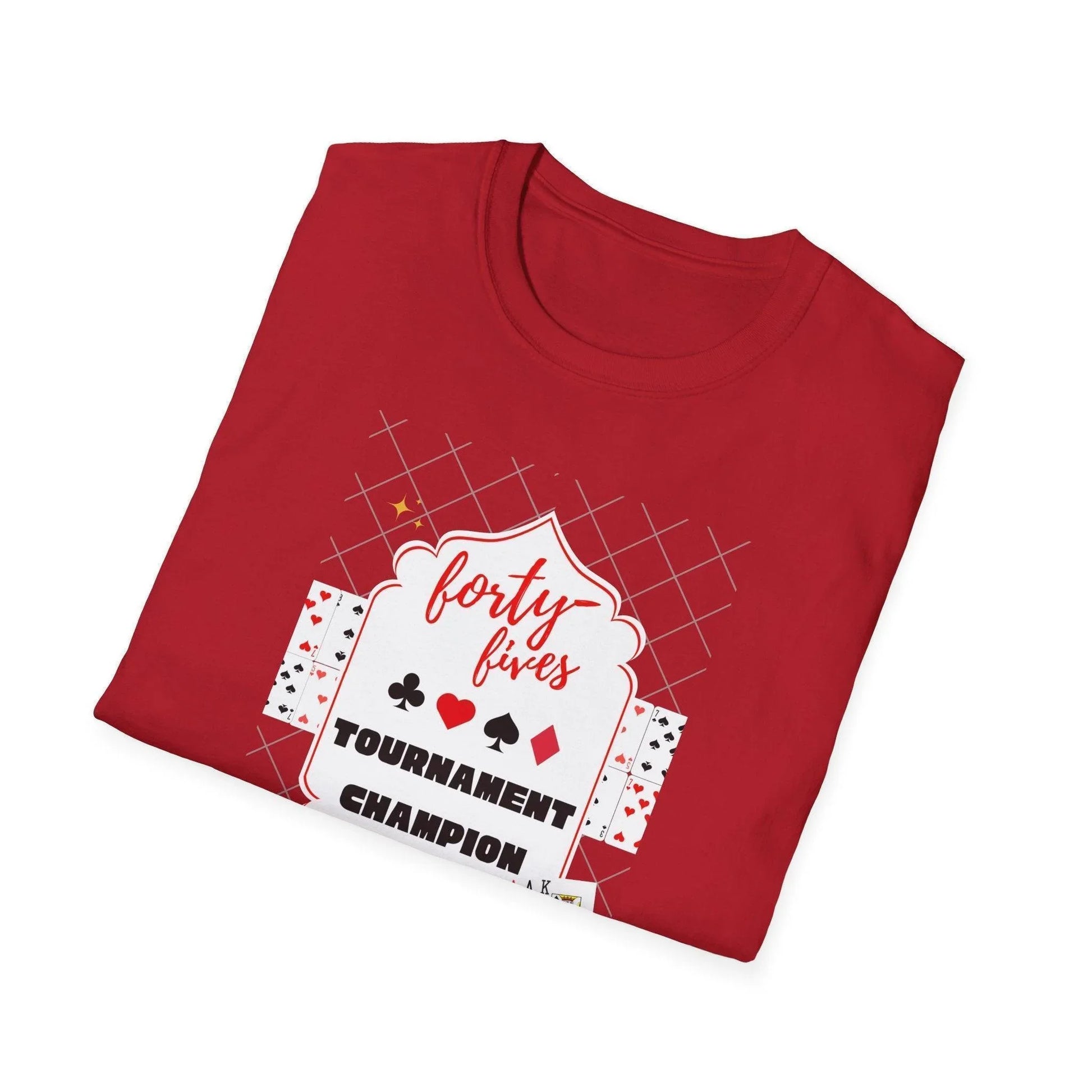 Forty-Fives Tournament Champion - Unisex T-Shirt - Whippie's