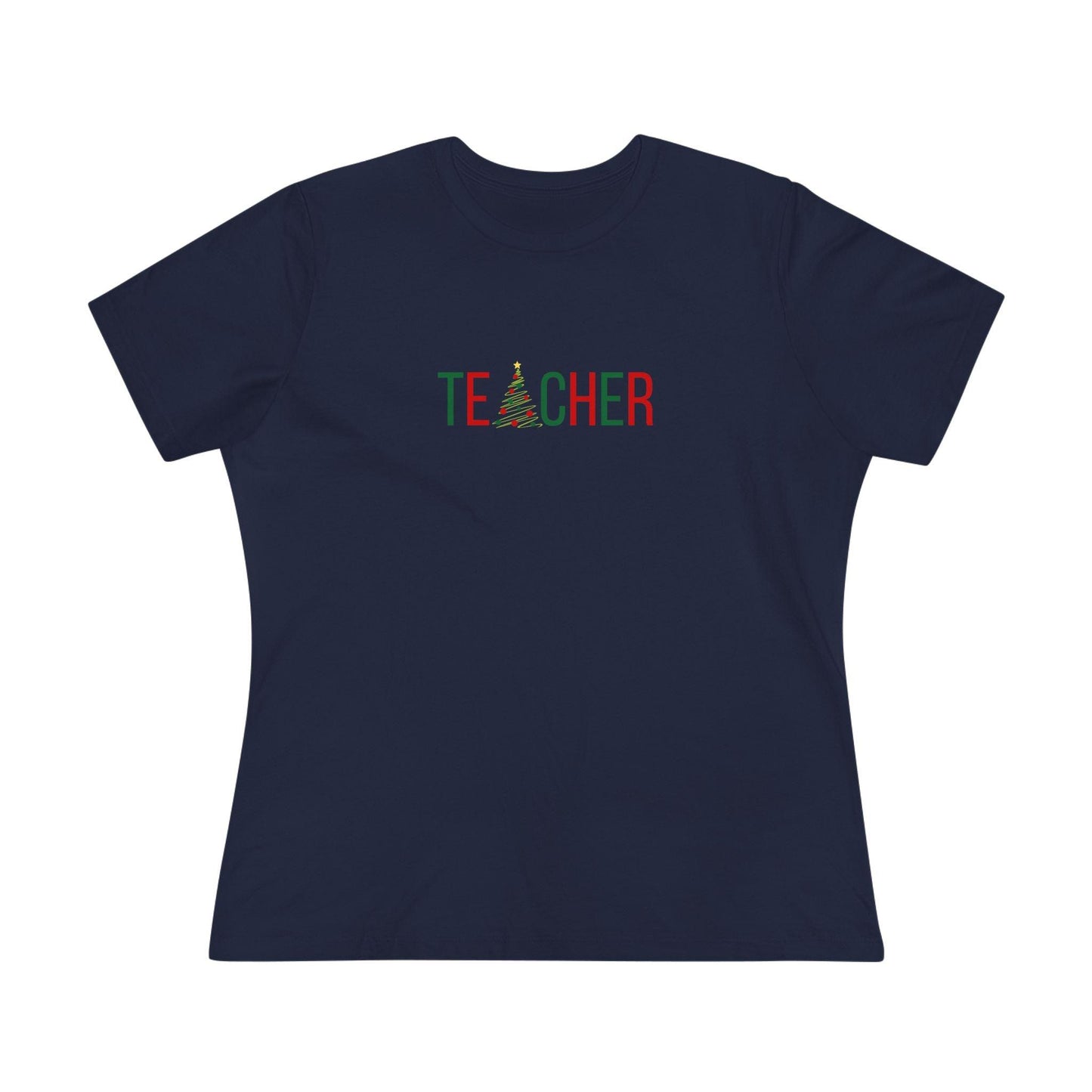 T🎄ACHER Unisex Tee - Happy Holidays from Your Favorite Teacher! 🎁 Women's Softstyle Tee - Whippie's