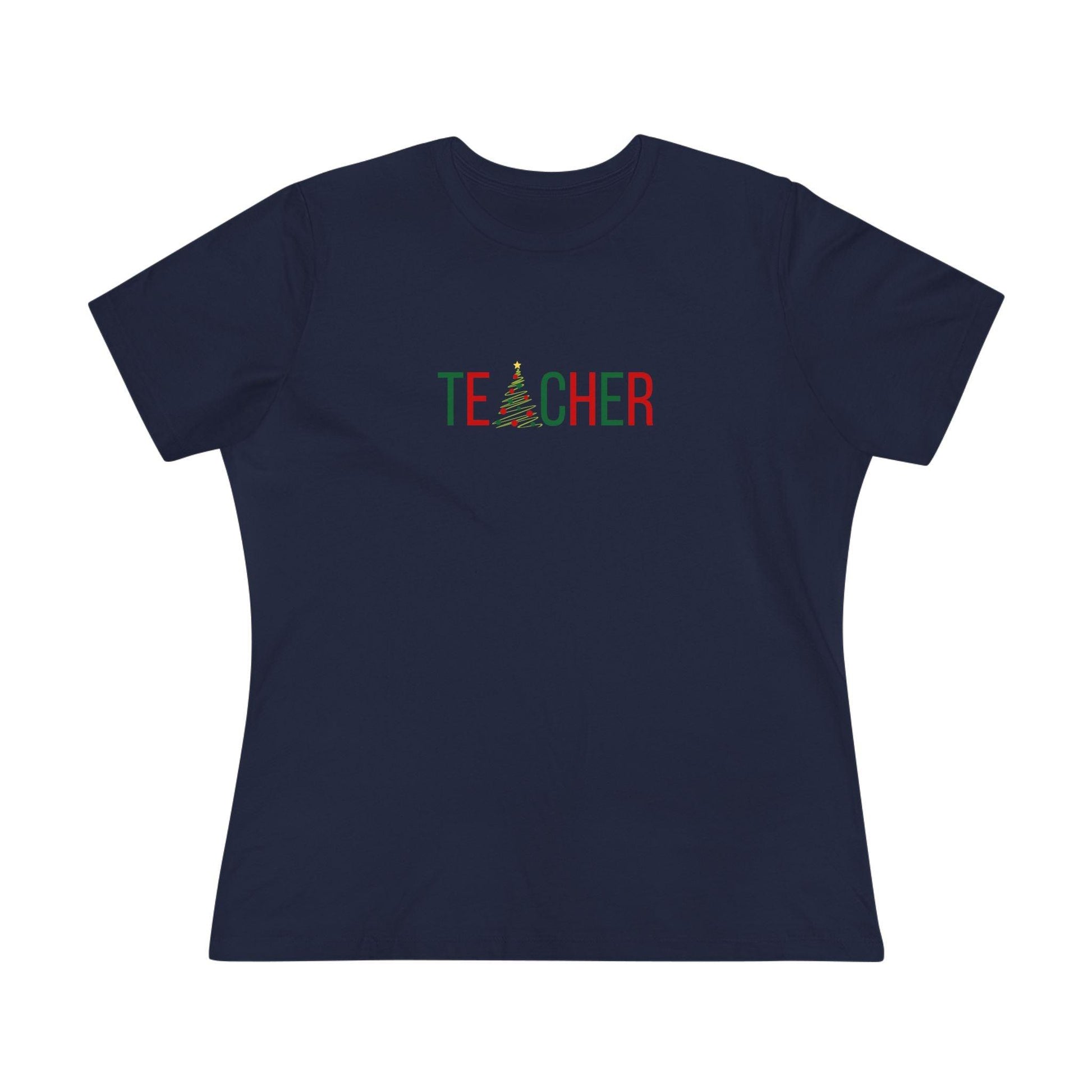 T🎄ACHER Unisex Tee - Happy Holidays from Your Favorite Teacher! 🎁 Women's Softstyle Tee - Whippie's