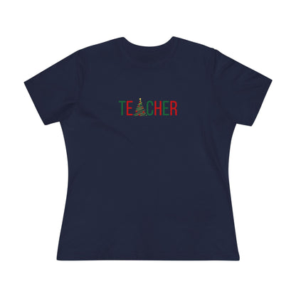 T🎄ACHER Unisex Tee - Happy Holidays from Your Favorite Teacher! 🎁 Women's Softstyle Tee - Whippie's