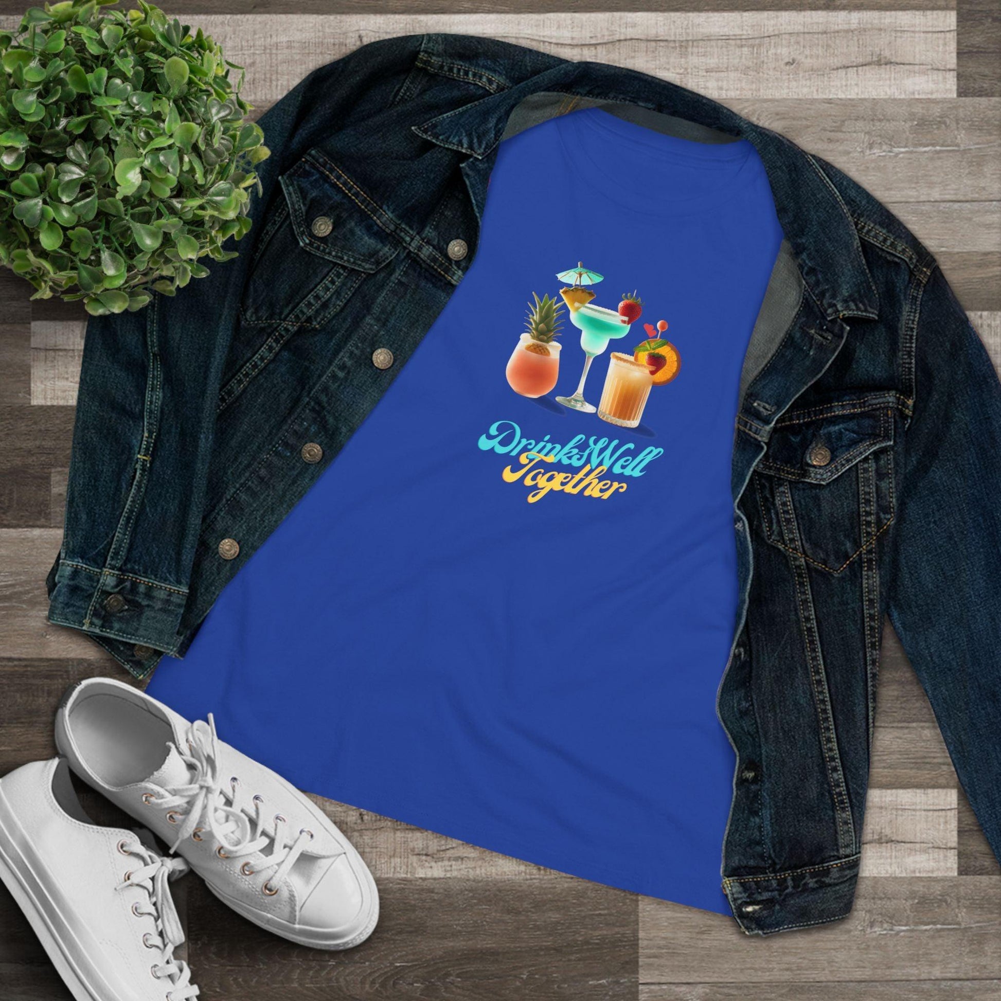 Drinks Well, Together - Women's Tee - Whippie's