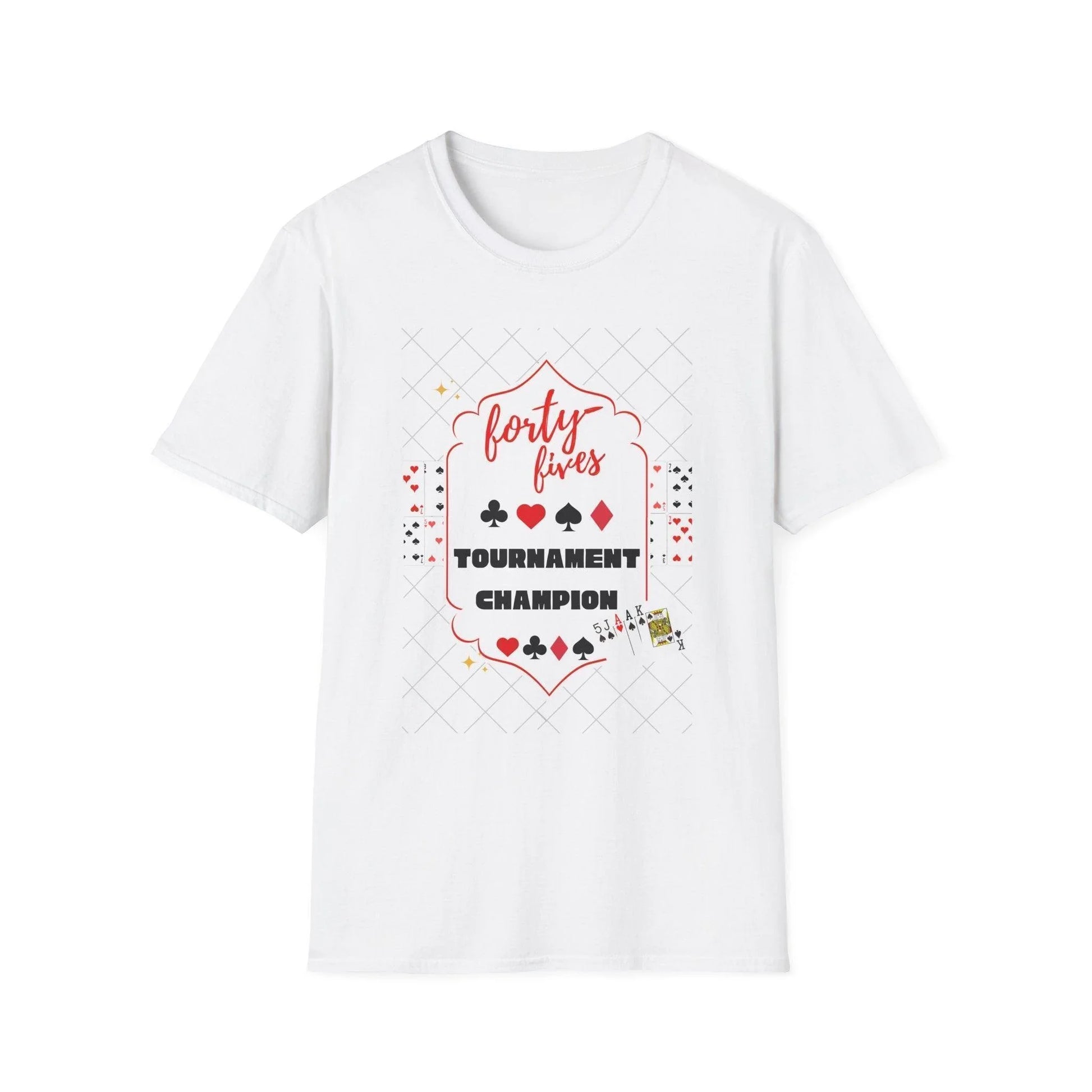 Forty-Fives Tournament Champion - Unisex T-Shirt - Whippie's