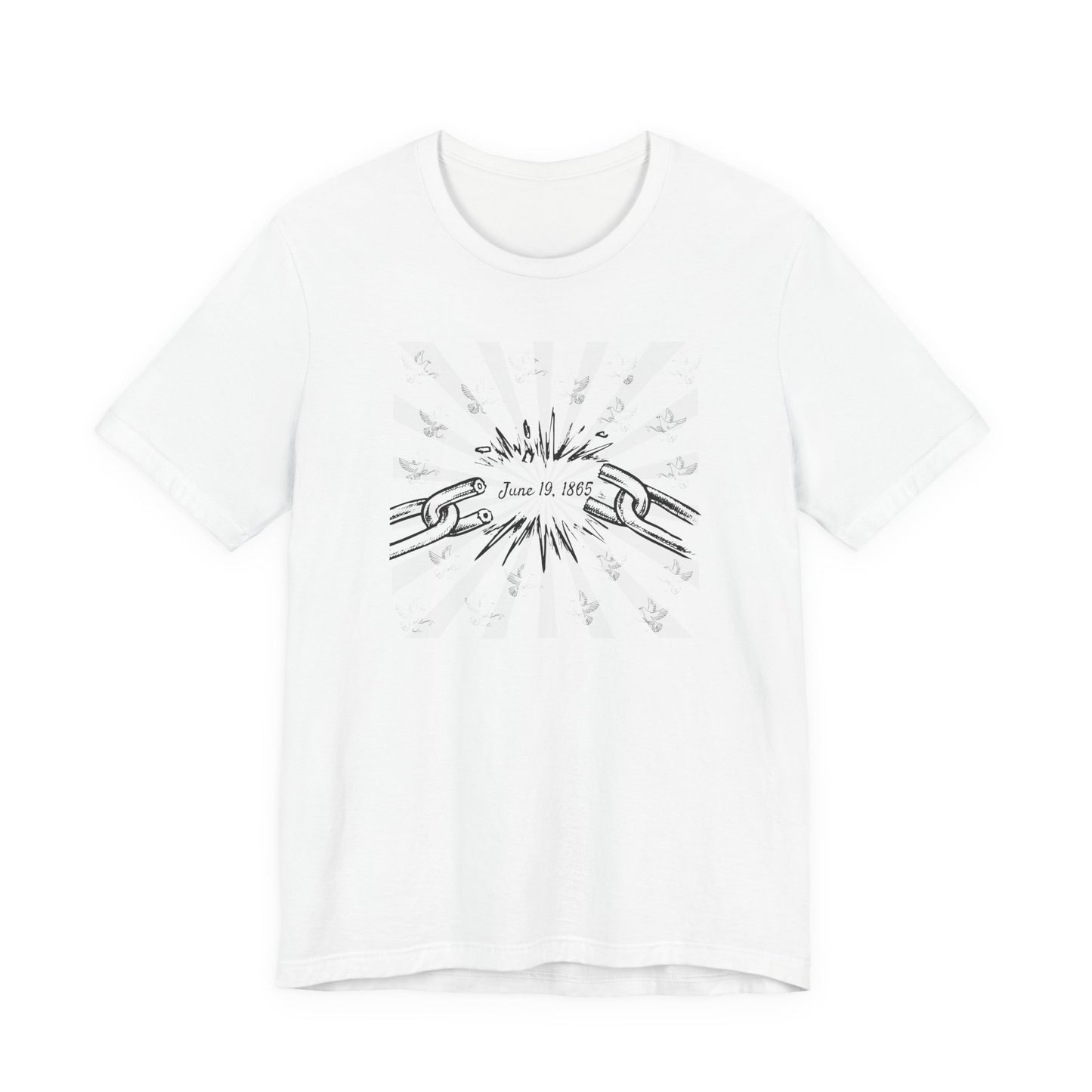 Juneteenth: Celebrating Freedom, Inspiring Peace Unisex Tee