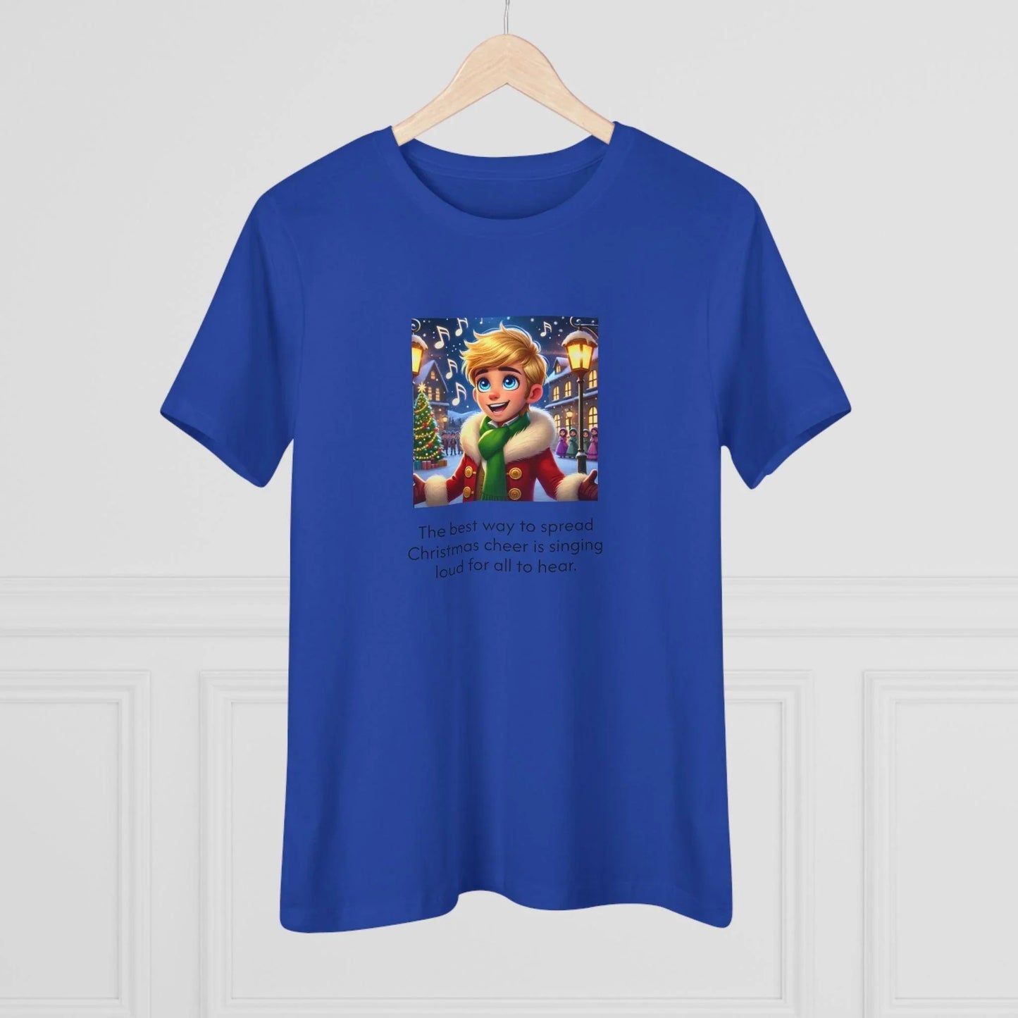 Caroler - Christmas Cheer - BHB Boy - Women's Tee - Whippie's