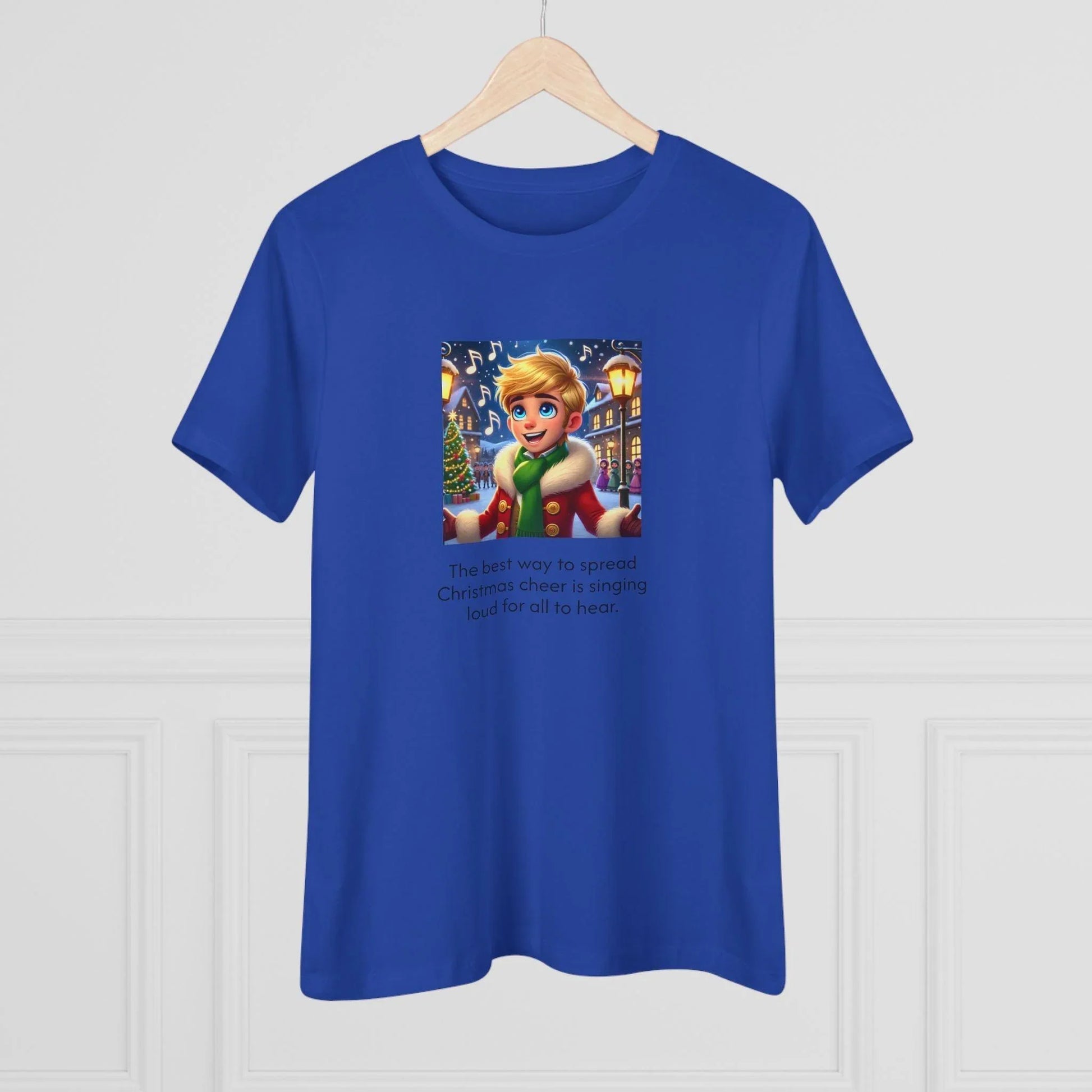 Caroler - Christmas Cheer - BHB Boy - Women's Tee - Whippie's