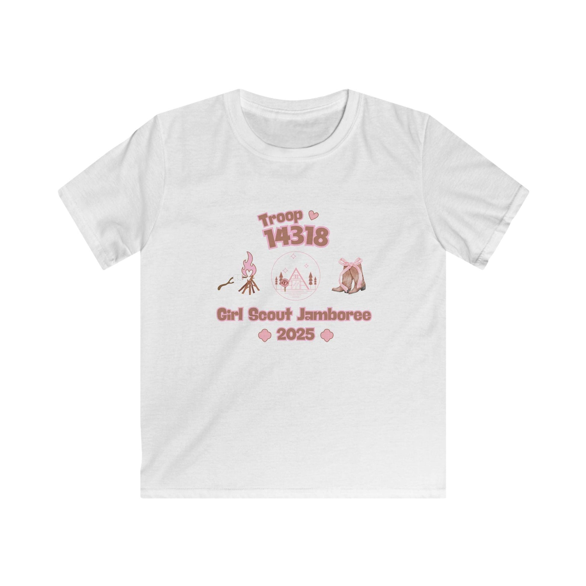 Girl Scout Jamboree Youth Tee - 2025 - Personalizable - Whippie's