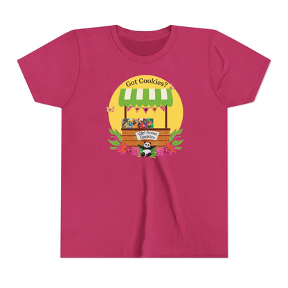 Got Cookies? Youth Tee - Support Your Local Girl Scout! 🍪🐼 - Whippie's