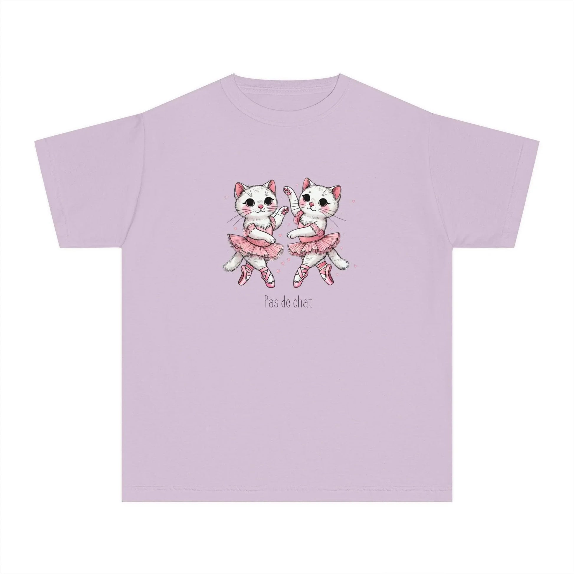 🐈‍⬛ Pas de Chat 🩰 Youth Midweight Tee ✨ - Whippie's