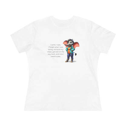 "I Came, I Saw..." Mom Brain - Women's Tee