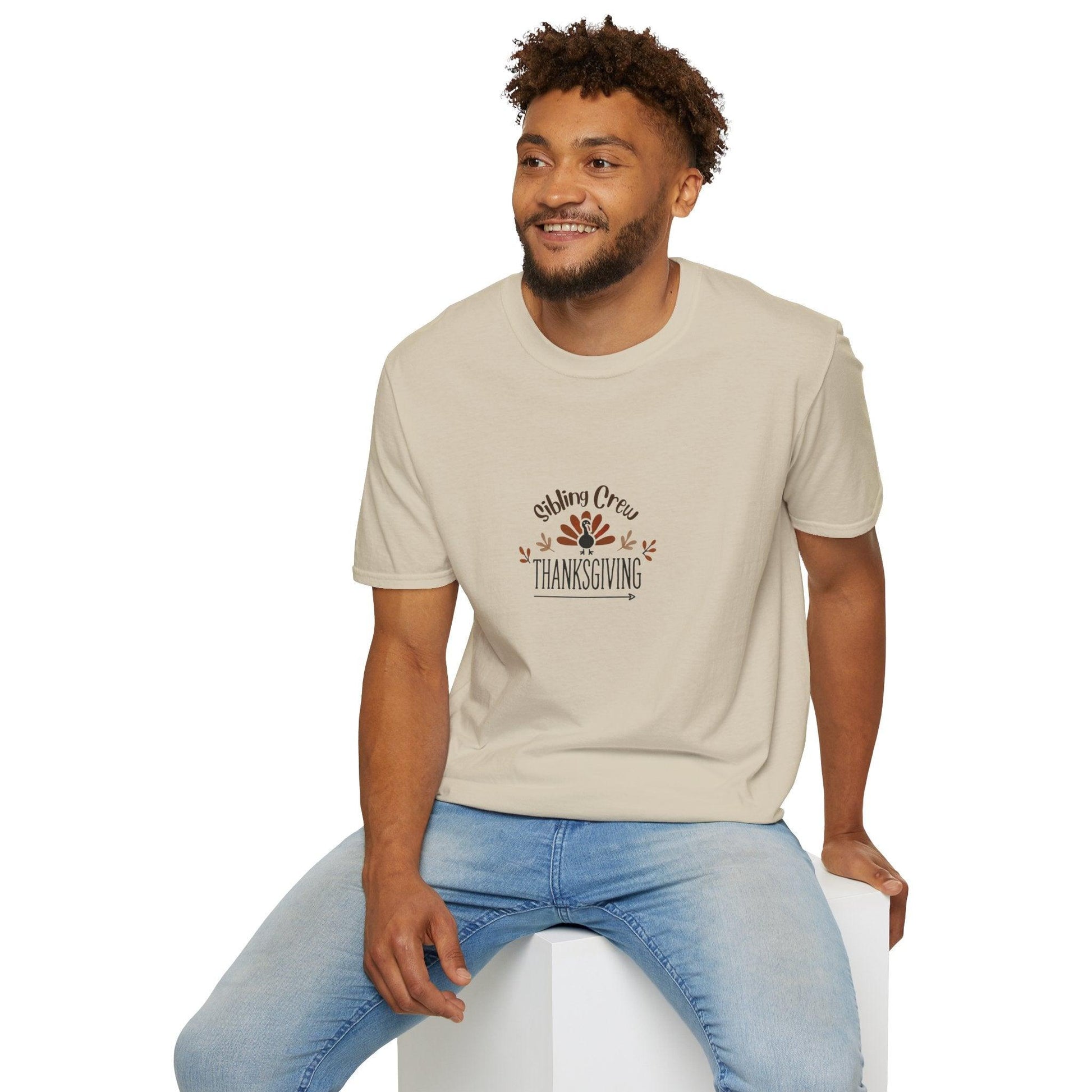 Thanksgiving Sibling Crew Unisex T-Shirt - Whippie's