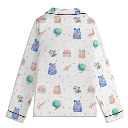 Back to School Adventures Kids Pajama Set with Pockets - Whippie's