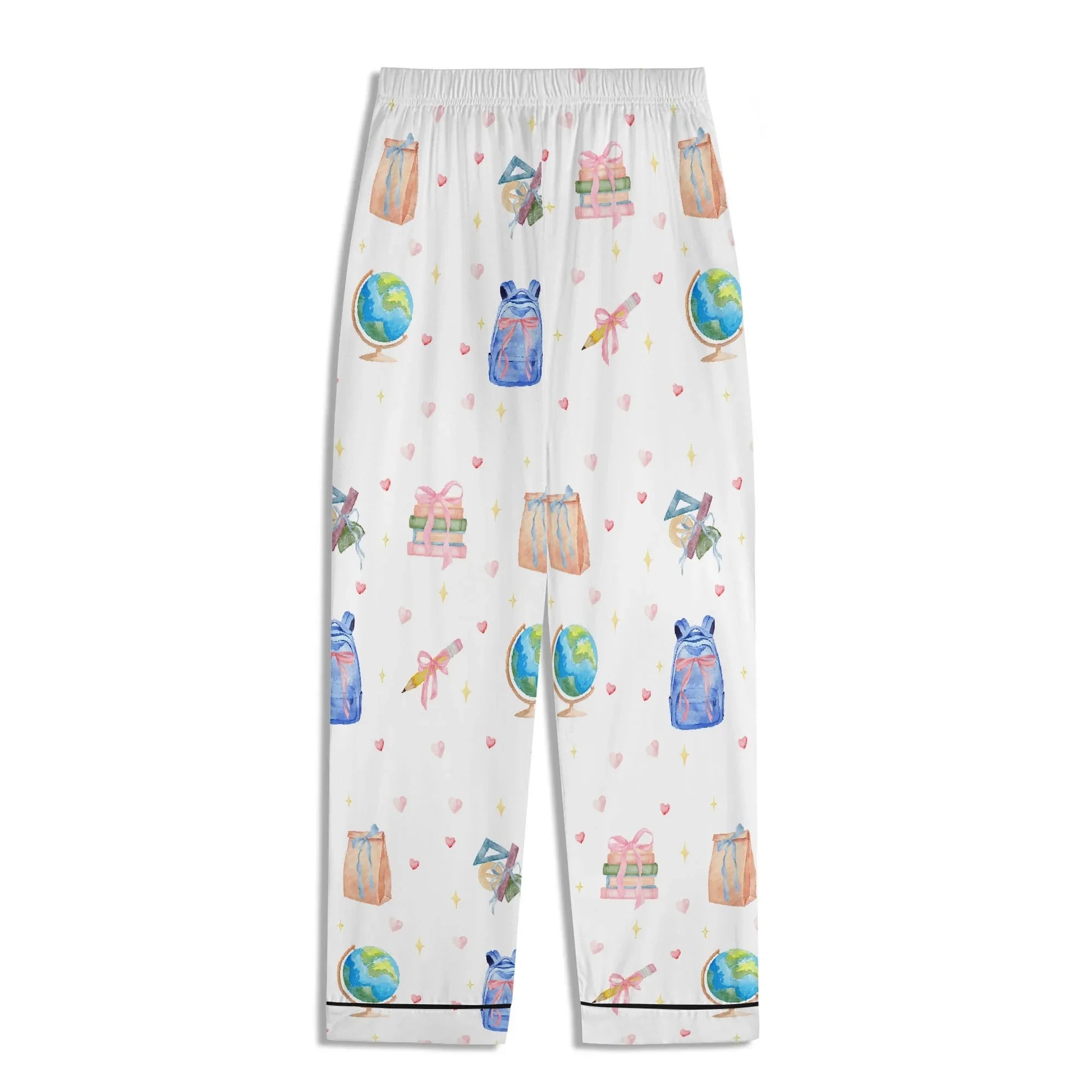 Back to School Adventures Kids Pajama Set with Pockets - Whippie's