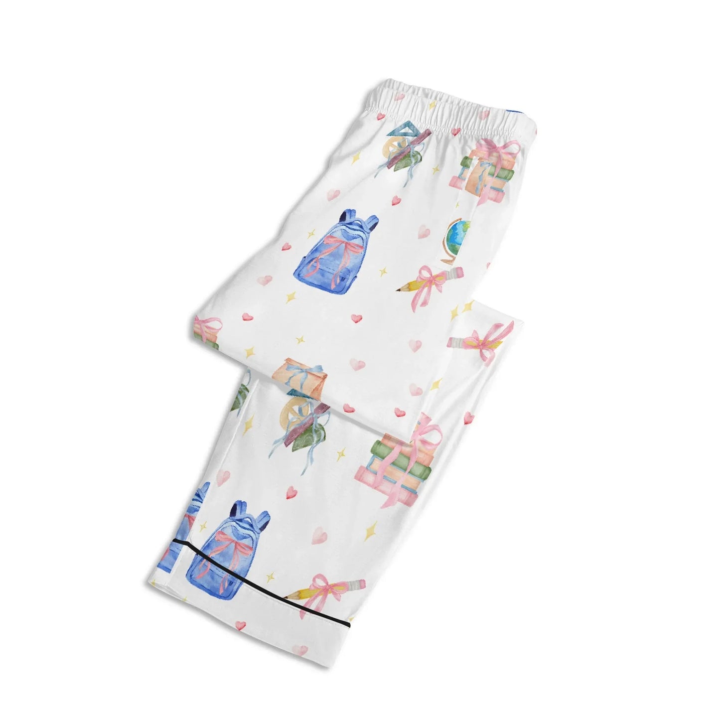 Back to School Adventures Kids Pajama Set with Pockets - Whippie's